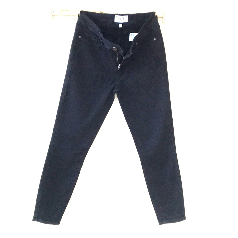 Paige verdugo crop black jeans